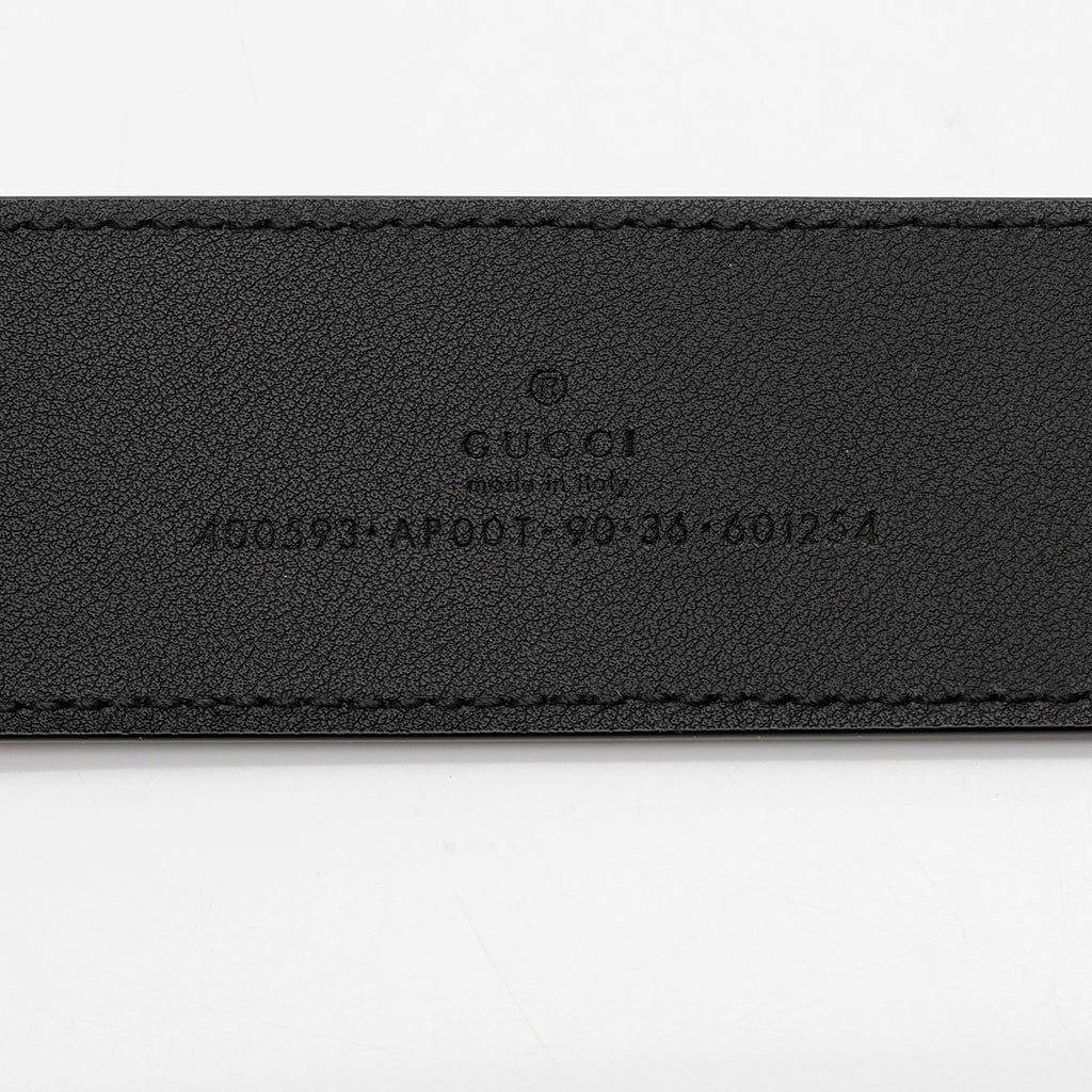 Gucci Leather GG Marmont Belt - Size 36 / 90 (SHF-nkrTNi)