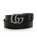 Gucci Leather GG Marmont Reversible Belt - Size 44 / 110 (SHF-22214)