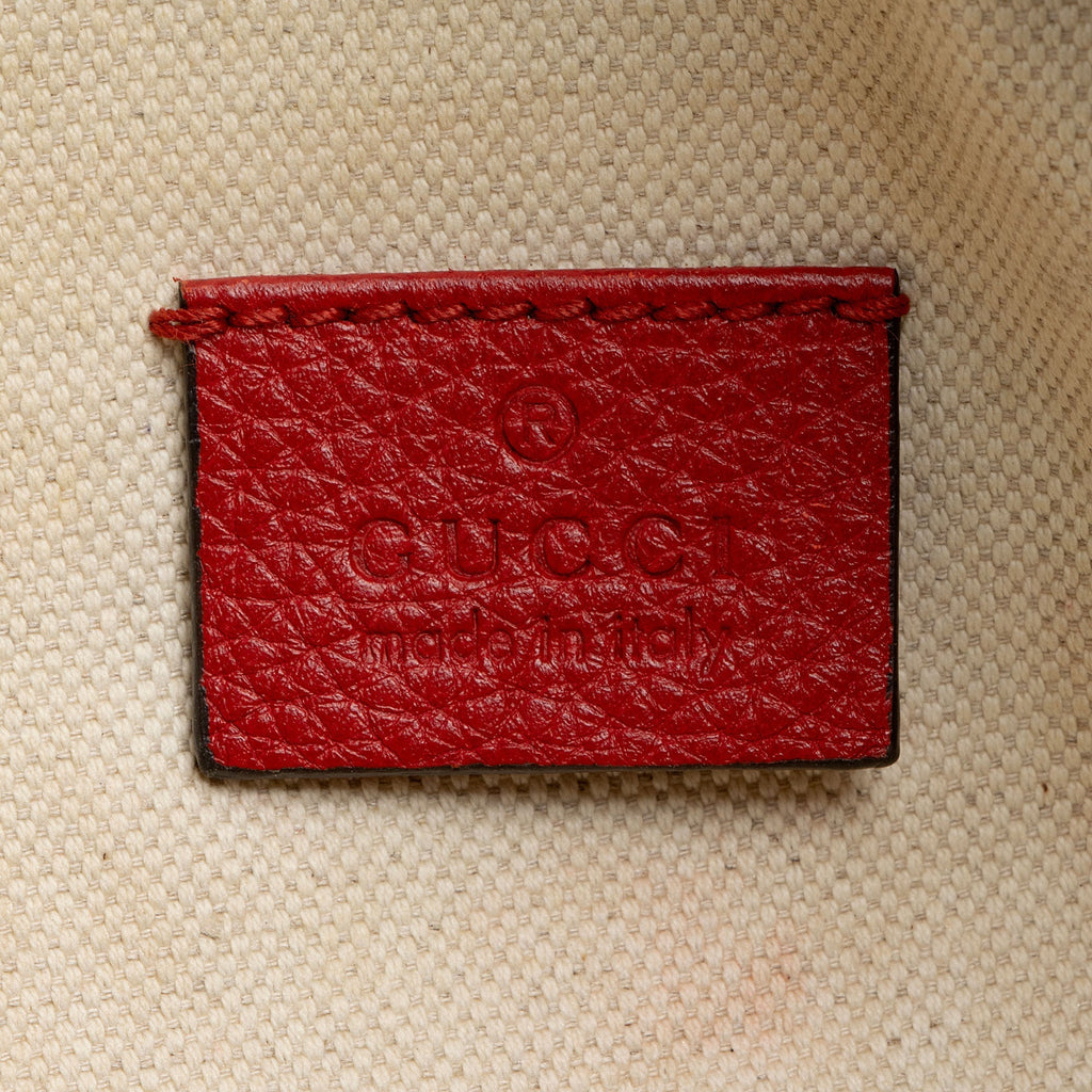 Gucci Leather Logo Large Belt Bag