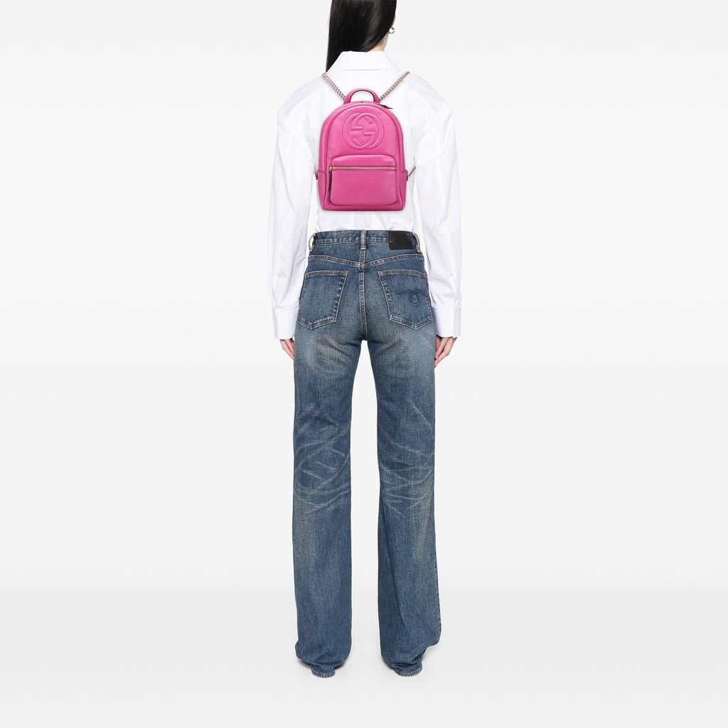 Gucci Leather Soho Backpack