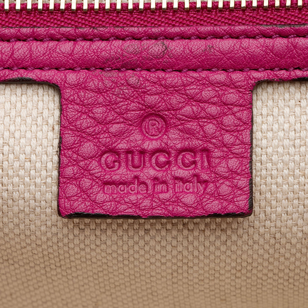 Gucci Leather Soho Clutch (SHF-WphwoI)