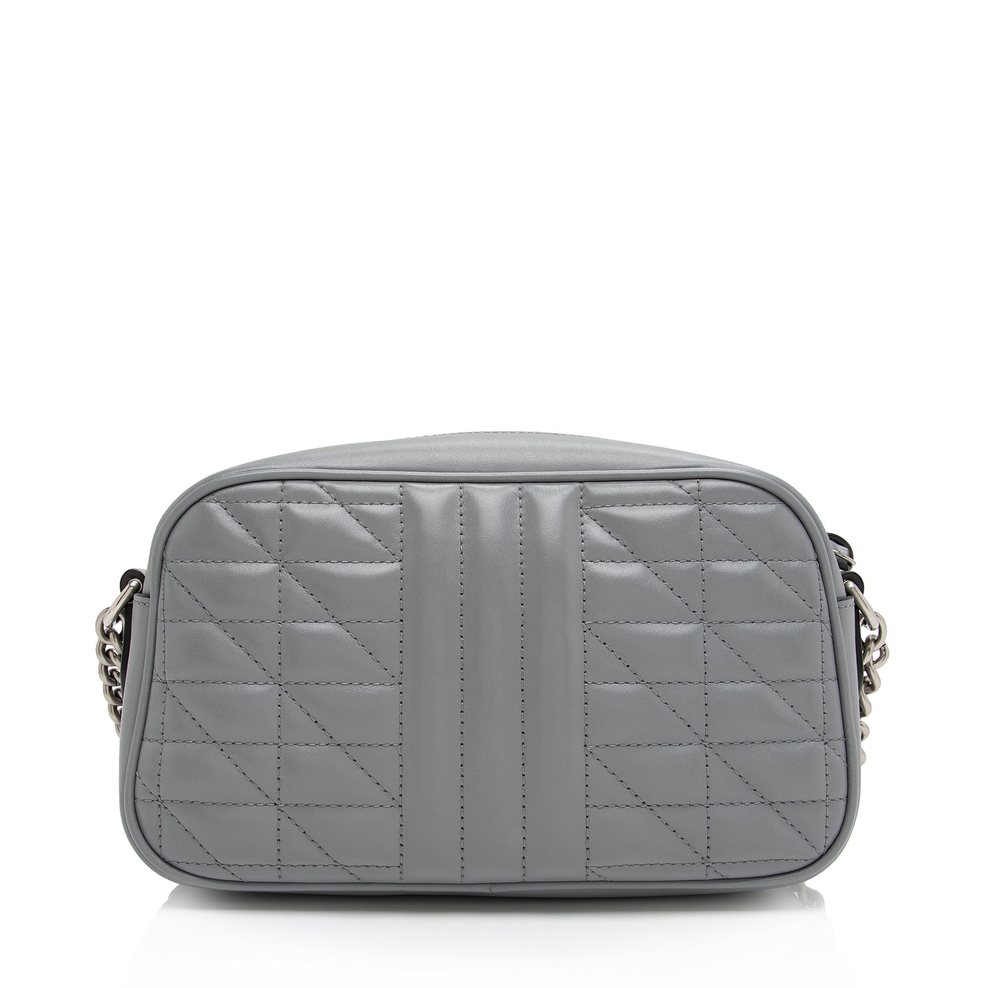 Gucci Matelasse Leather Aria GG Marmont Small Shoulder Bag (SHF-ftU2zH)