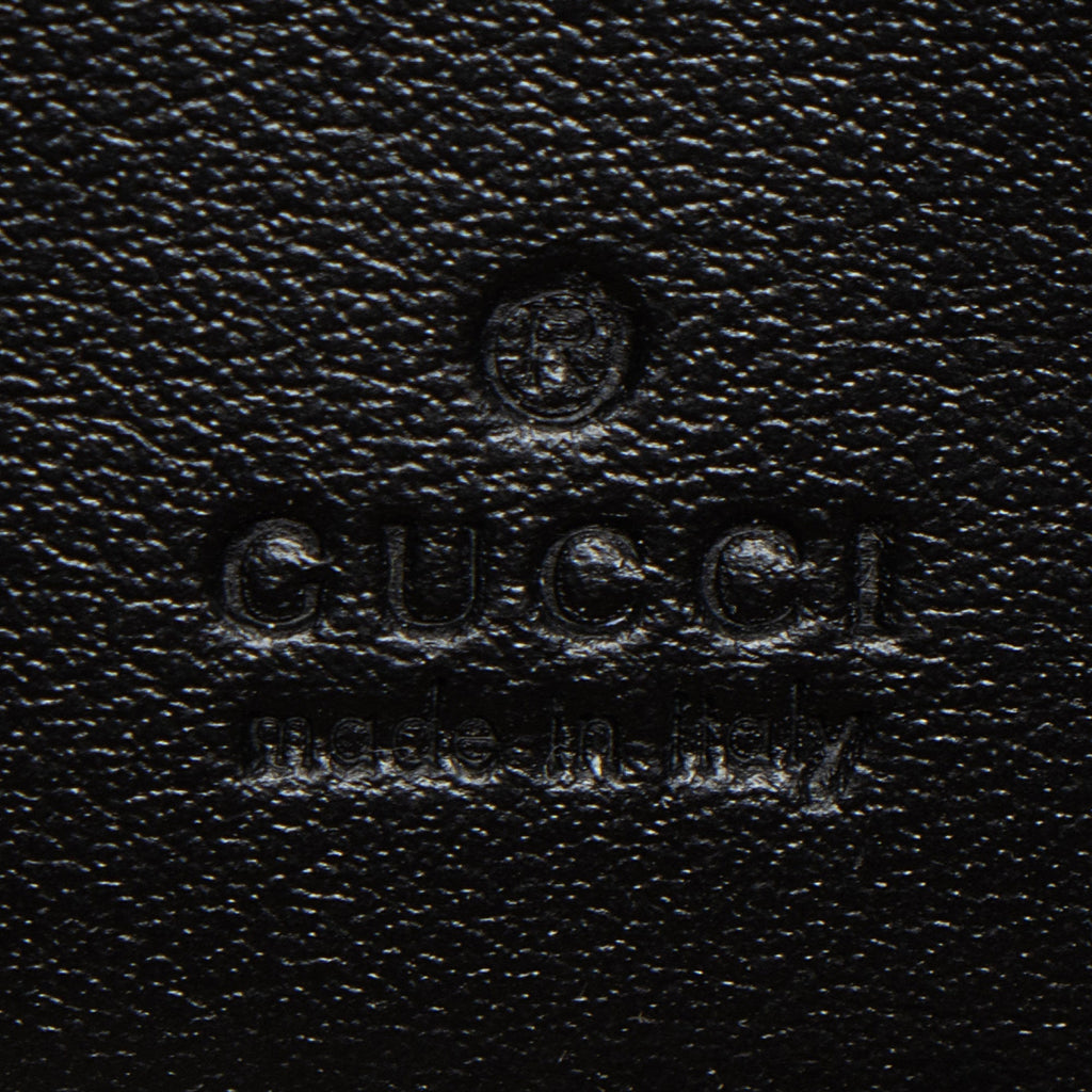 Gucci Matelasse Leather GG Marmont Monochrome Square Chain Belt Bag