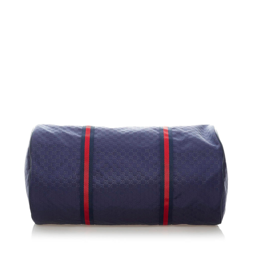 Gucci Micro GG Web Boston Bag (SHG-32026)