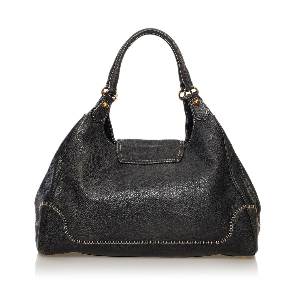 Gucci New Pelham Leather Handbag (SHG-32759)