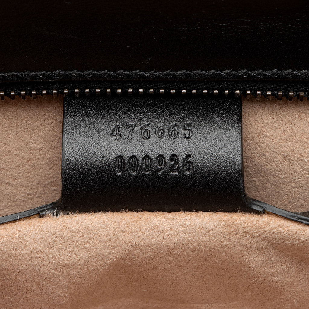 Gucci Quilted Leather Queen Margaret Bee Clutch