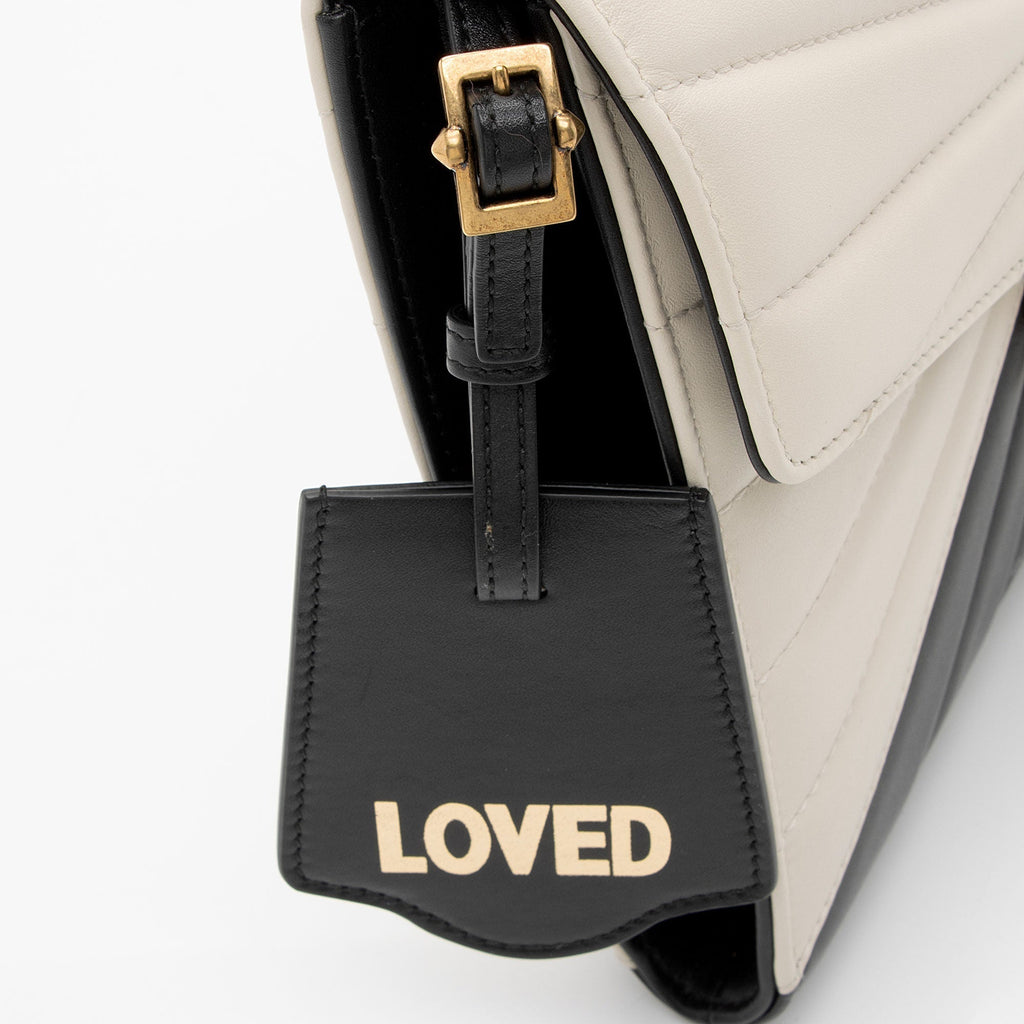 Gucci Quilted Leather Queen Margaret Bee Clutch