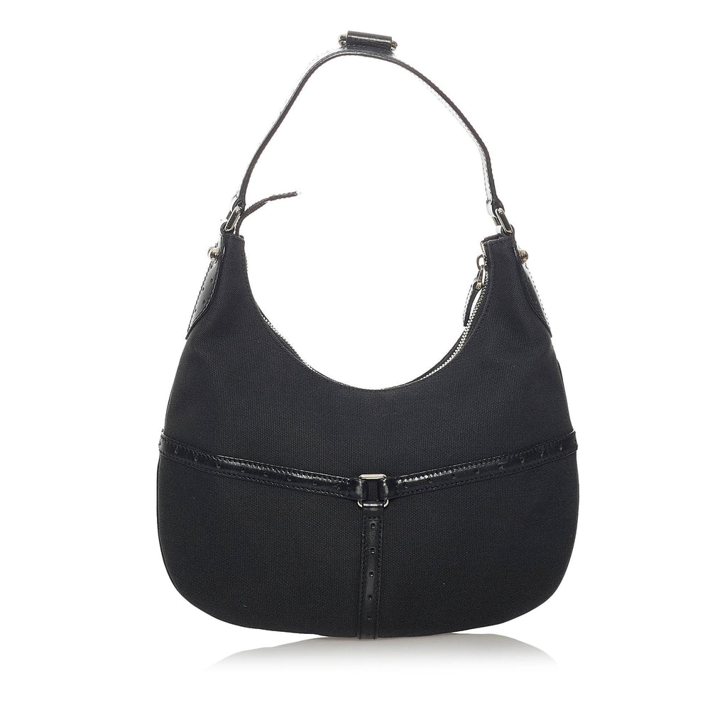 Gucci Reins Canvas Hobo Bag (SHG-29240)