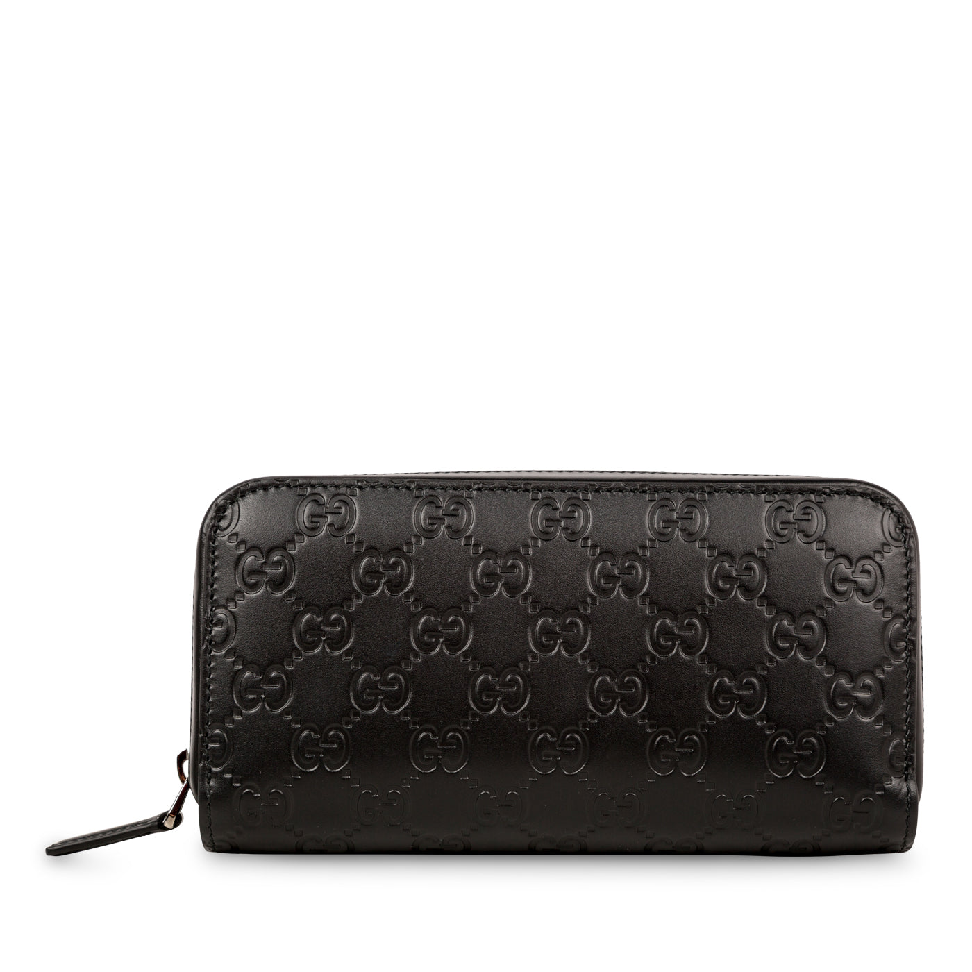 Gucci Signature GG Zip around large wallet
