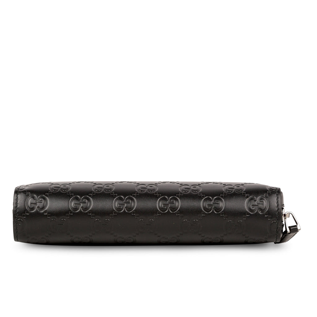 Gucci Signature GG Zip around large wallet