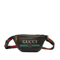 Gucci Small Grained Calfskin Logo Belt Bag