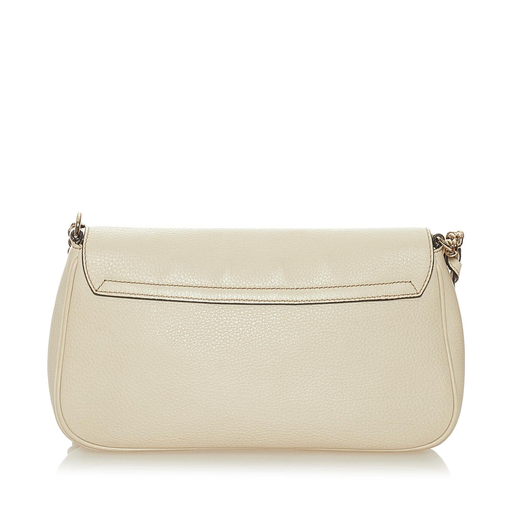 Gucci Soho Chain Leather Crossbody Bag (SHG-27988)