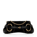 Gucci Suede Studded Horsebit Clutch (SHF-myTX76)