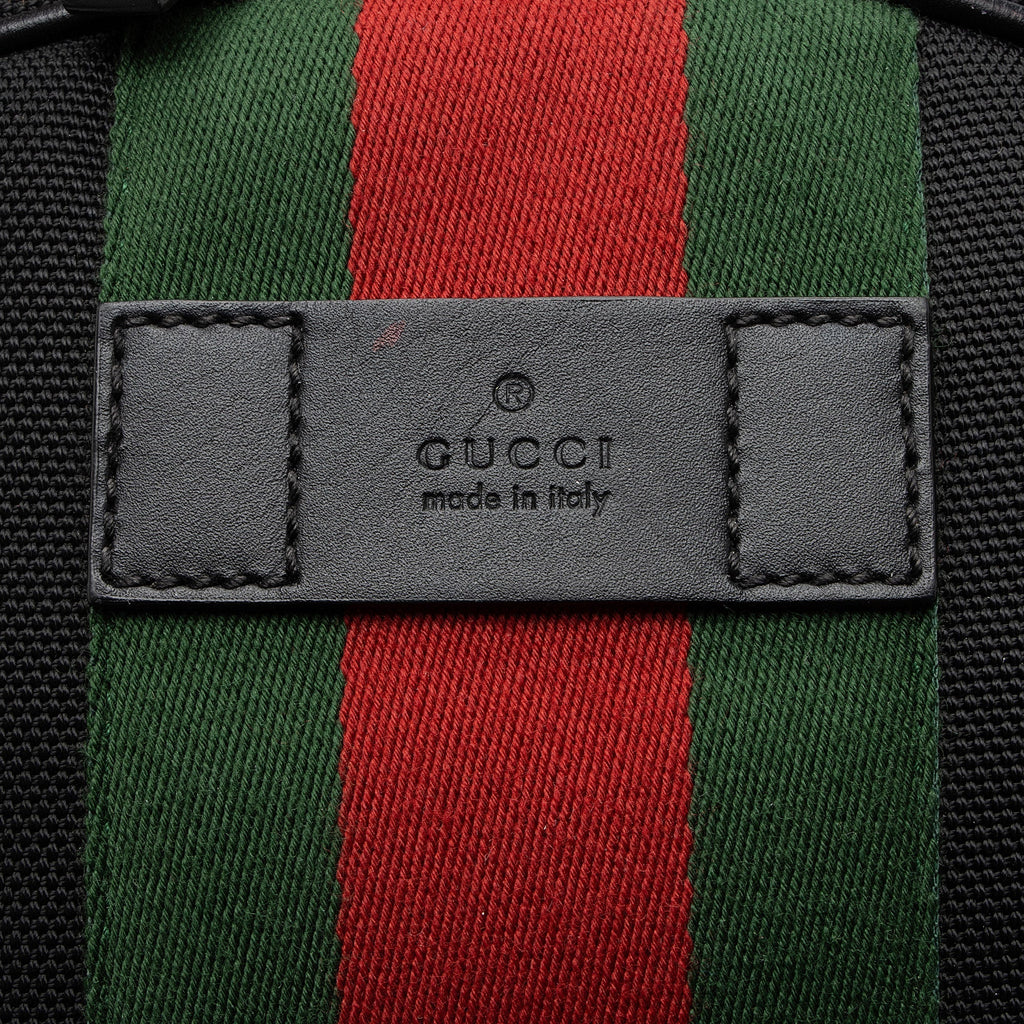Gucci Techno Canvas Web Backpack (SHF-sknsmd)