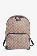 Gucci Brown GG Supreme Medium Eden Backpack