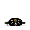 Gucci Marmont Embellished Bumbag - Black