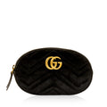 Gucci Marmont Belt Bag - Black Velvet