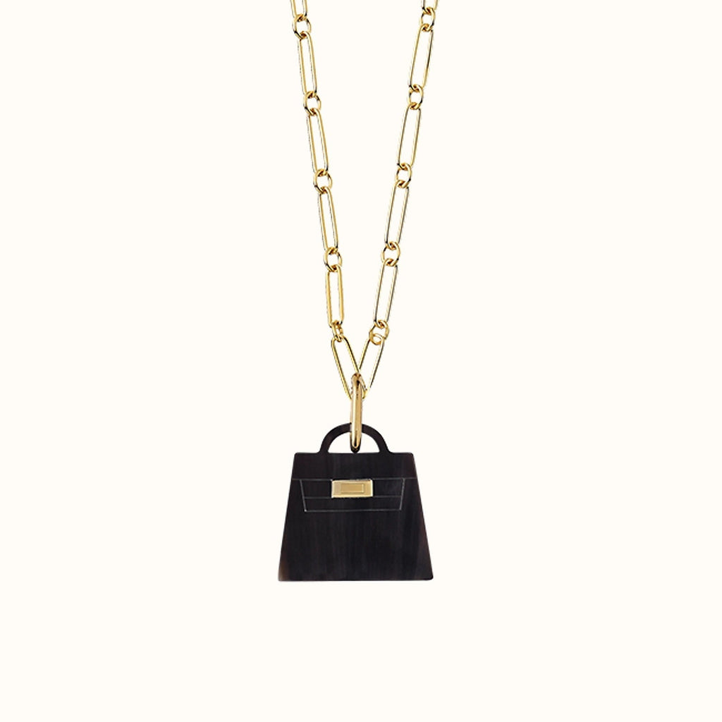 HERMÈS AMULETTE KELLY PENDANT NECKLACE
