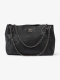 Chanel Large CC Tote Black Leather