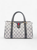 Gucci Vintage Web Doctors Bag GG Supreme / Navy Blue Canvas