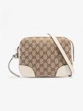 Gucci Bree Beige And Ebony GG Supreme Canvas