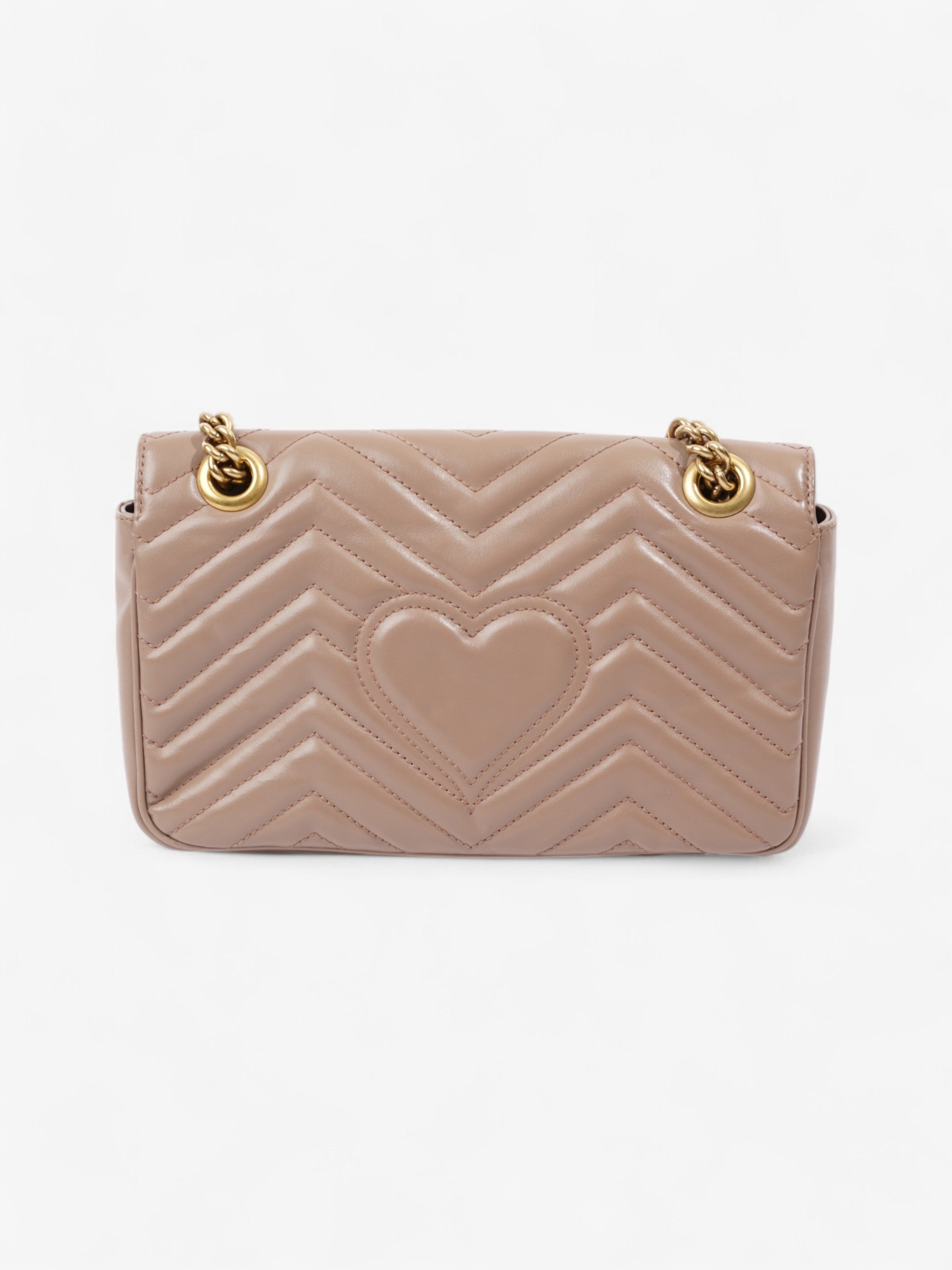 Gucci GG Marmont Dusty Pink Matelasse Leather Small