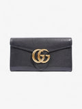 Gucci Marmont Wallet Black Leather
