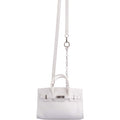 Hermès Birkin 15 Micro White Swift with Palladium Hardware