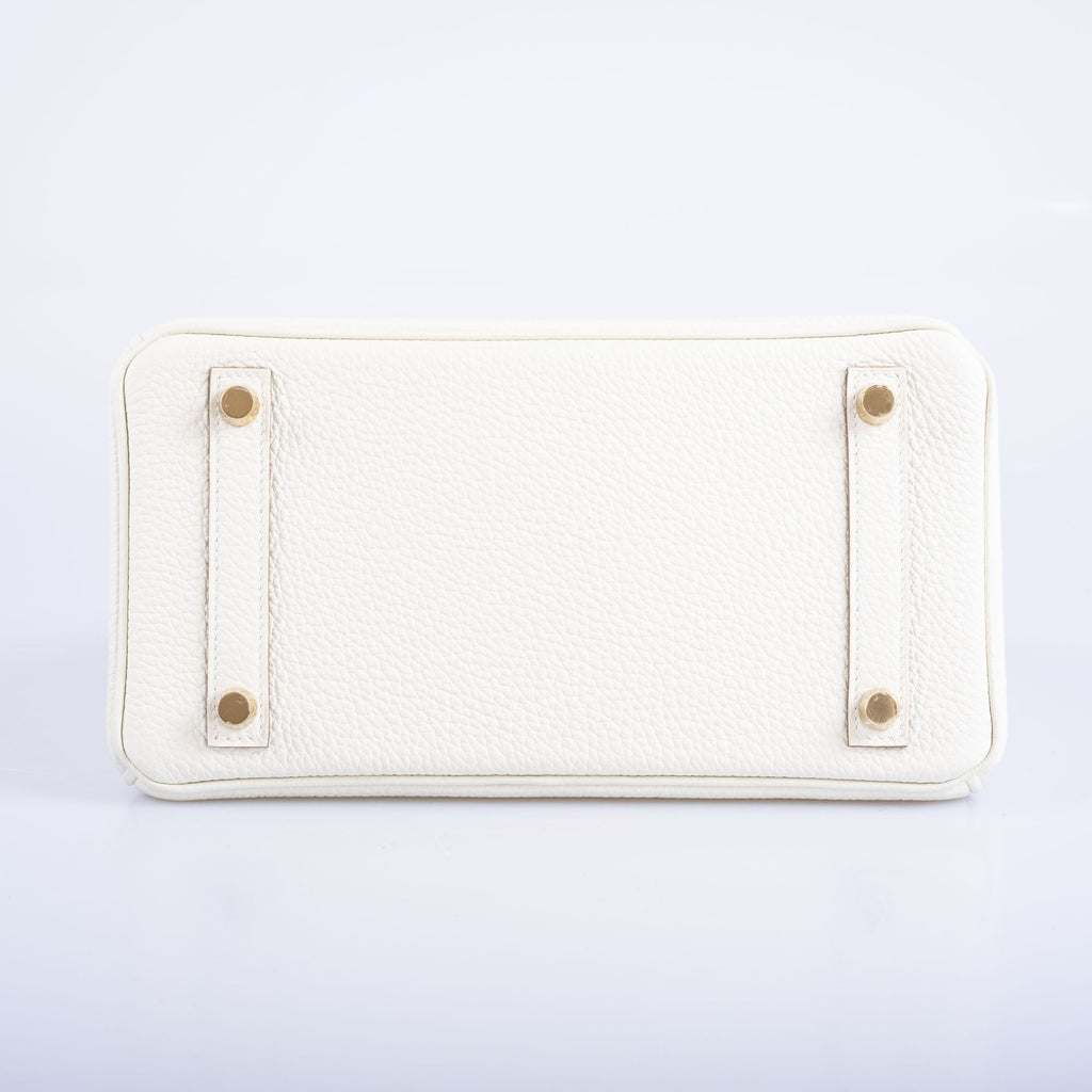 Hermès Birkin 25 Mushroom Togo Gold Hardware