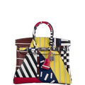 Hermès Birkin 25 One Two Three And Away We Go! - Limited Edition By Nigel Peak Multicolor Swift Palladium Hardware