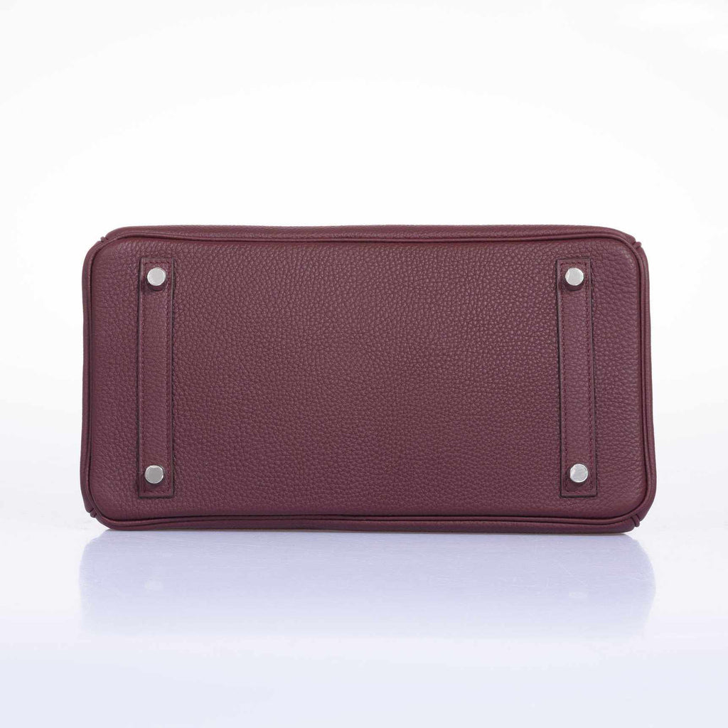 Hermès Birkin 30 Bordeaux Togo Palladium Hardware