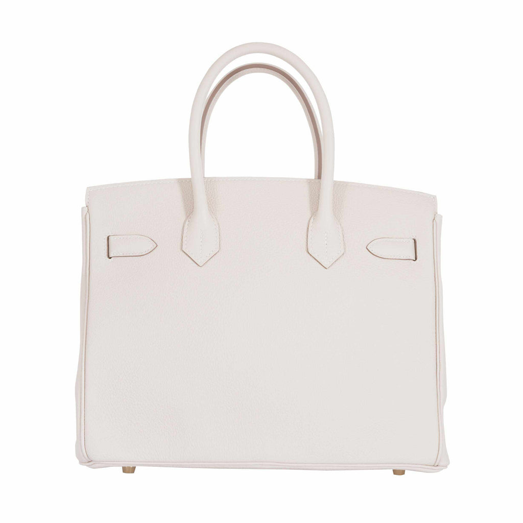 Hermès Birkin 30 Craie Togo Gold Hardware