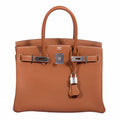 Hermès Birkin 30 Gold Epsom Palladium Hardware
