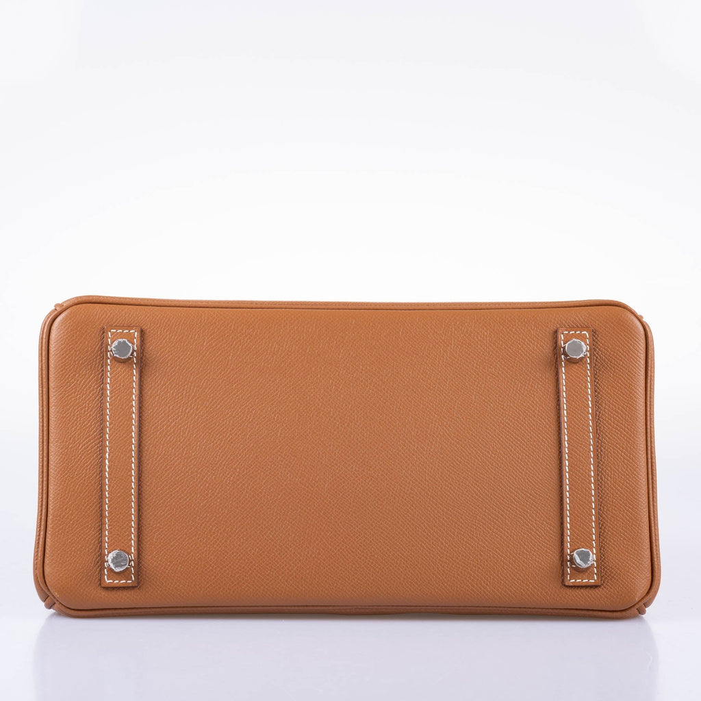 Hermès Birkin 30 Gold Epsom with Palladium Hardware