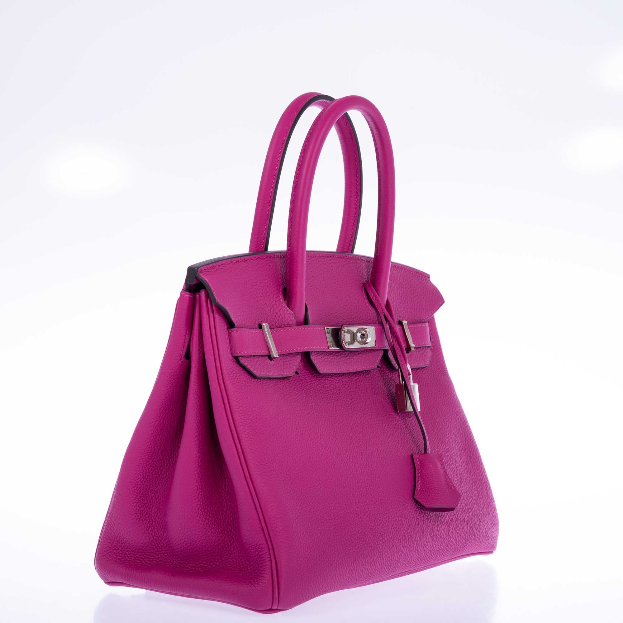 Hermès Birkin 30 Magnolia Togo Palladium Hardware