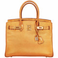 Hermès Birkin 30 Metallic Bronze Chevre Gold Hardware - Limited Edition