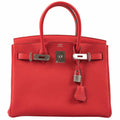 Hermès Birkin 30 Rouge de Coeur Togo Palladium Hardware