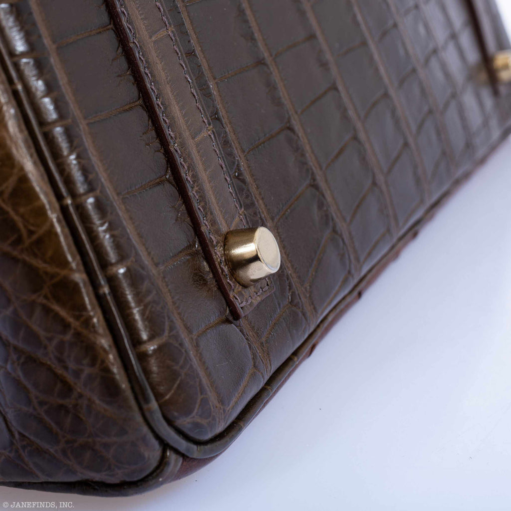 Hermès Birkin 35 Ghillies Grand Marriage Tri-Exotic Permabrass Hardware