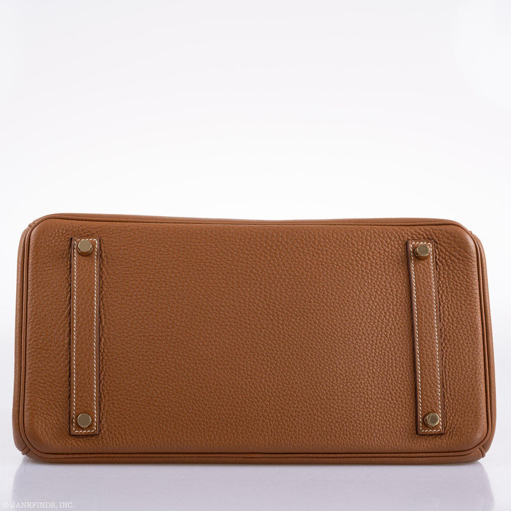 Hermès Birkin 35 Gold Togo Gold Hardware - Square O