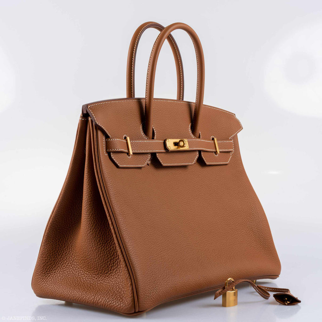 Hermès Birkin 35 HSS Gold Togo Gold Hardware