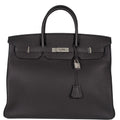 Hermès Birkin 40 Black Togo Leather Palladium Hardware