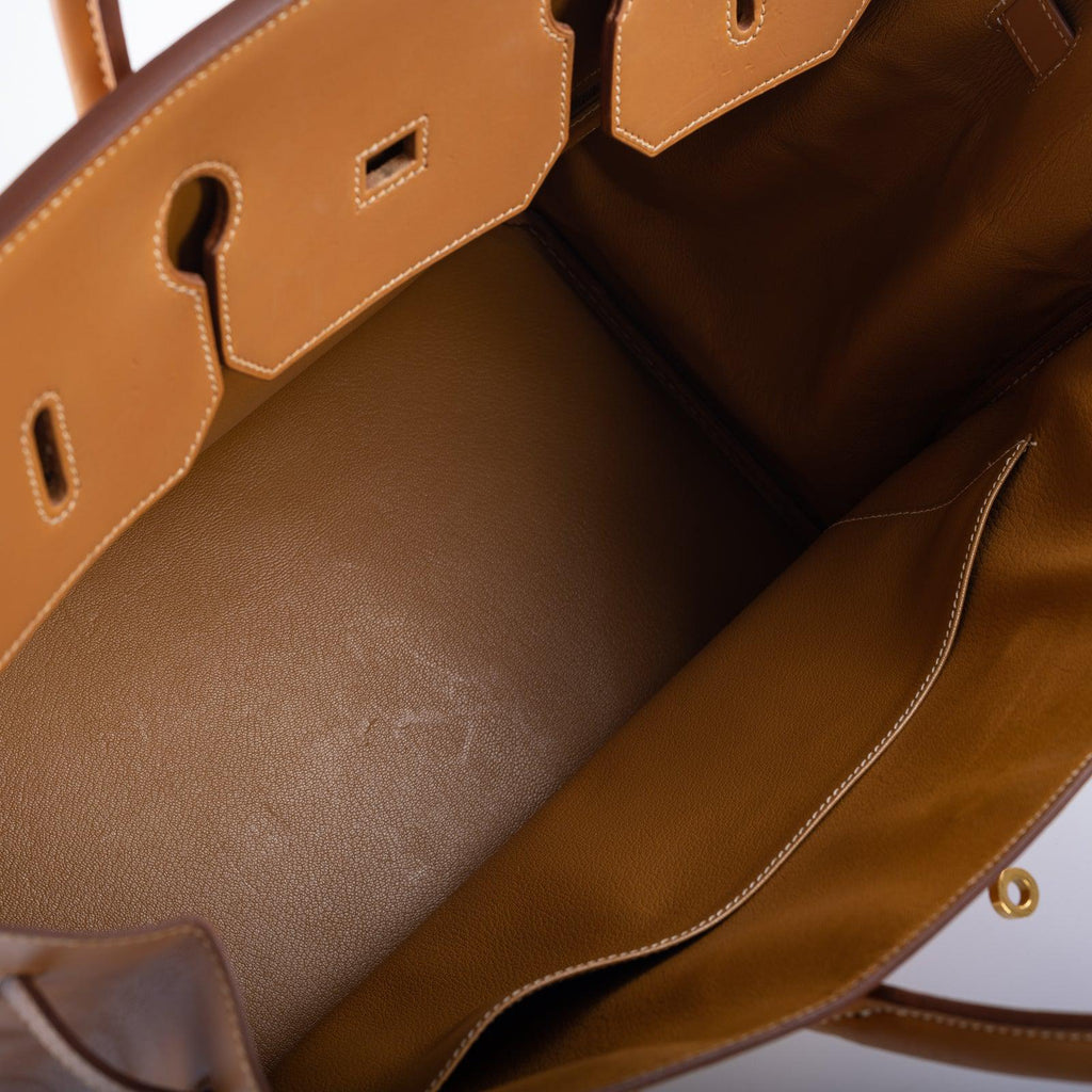 Hermès Birkin 40 Vache Naturelle Palladium Hardware
