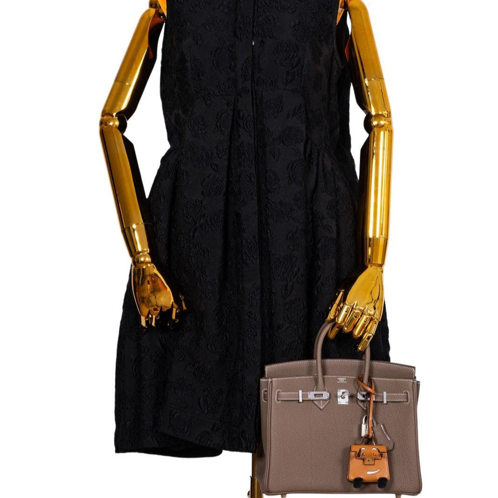 Hermès HSS Birkin 30 Gris Asphalte Togo with Cassis Interior with Palladium Hardware