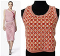 Chanel 19P CC Logo Sleeveless Crop Top Blouse FR 42