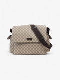 Gucci Baby Changing Bag GG Supreme / Brown Coated Canvas Medium