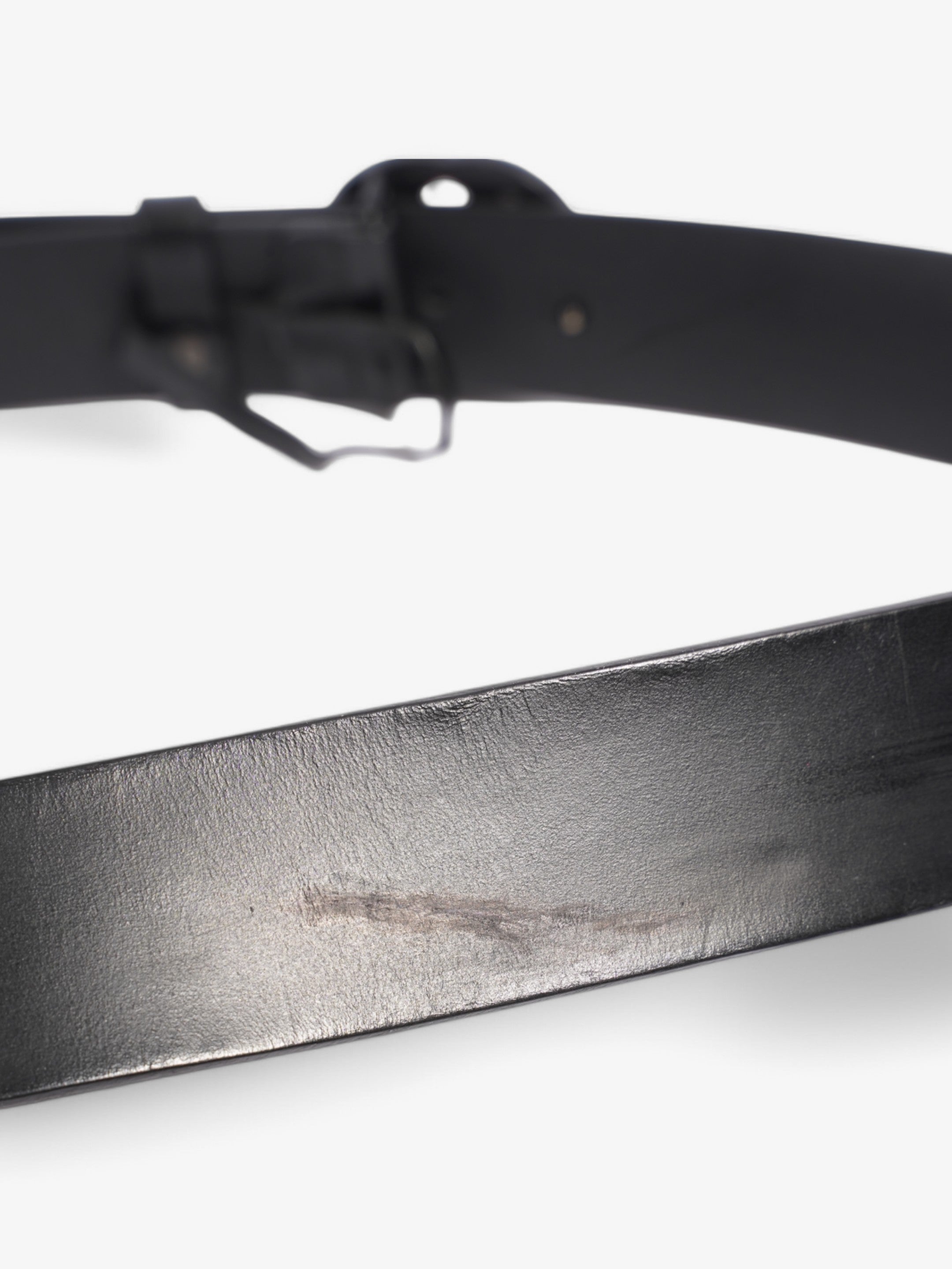 Gucci GG Belt Black Leather