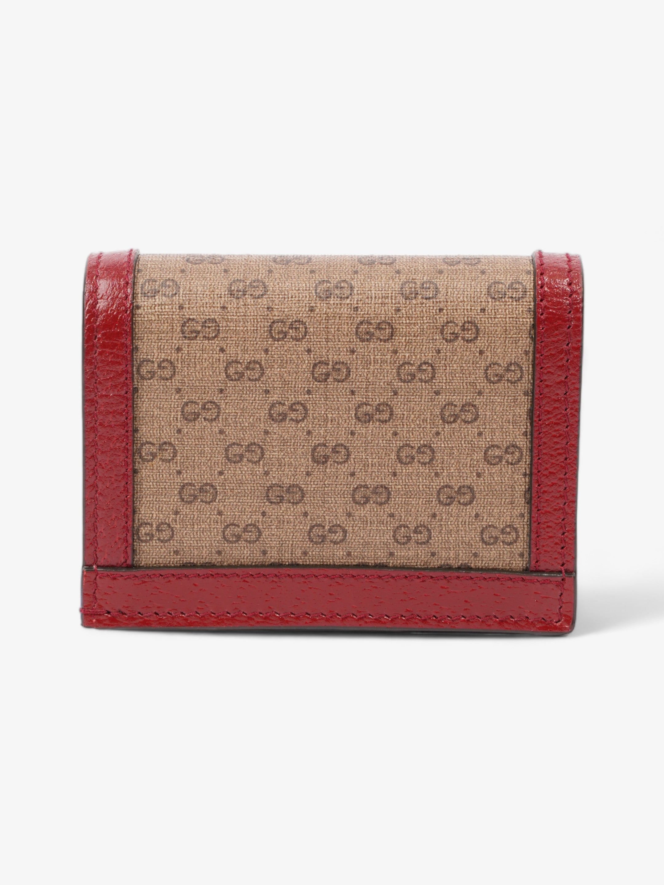 Gucci Doraemon Wallet Red / GG Supreme Coated Canvas
