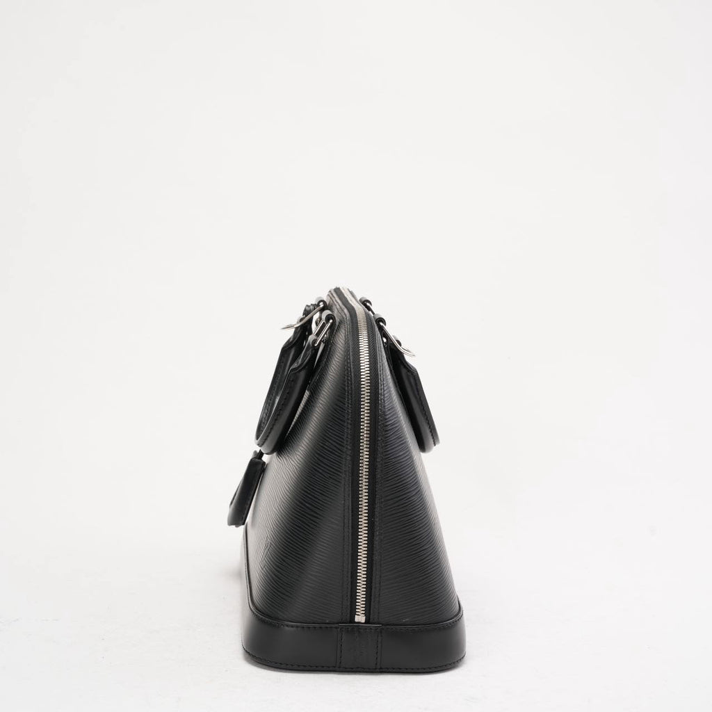 Louis Vuitton Black Epi Leather Alma PM Bag 2013