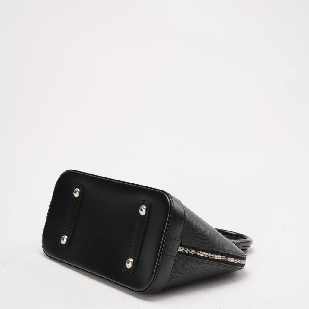 Louis Vuitton Black Epi Leather Alma PM Bag 2013