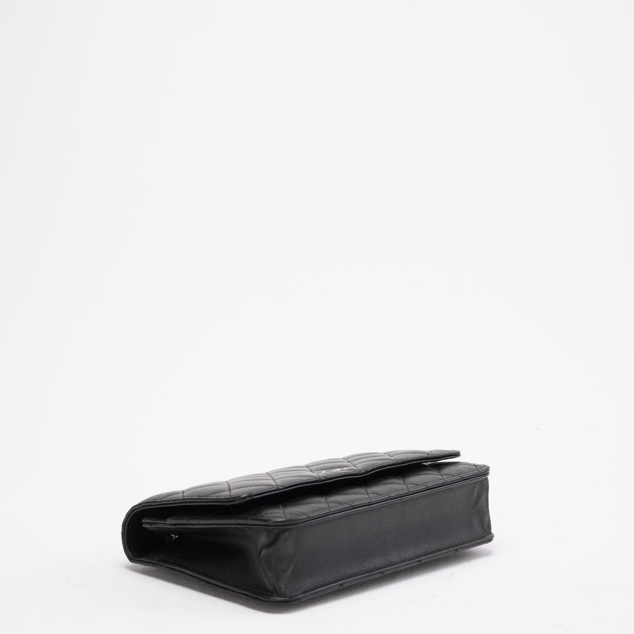 Chanel Black Classic Wallet on Chain (WOC) 2018